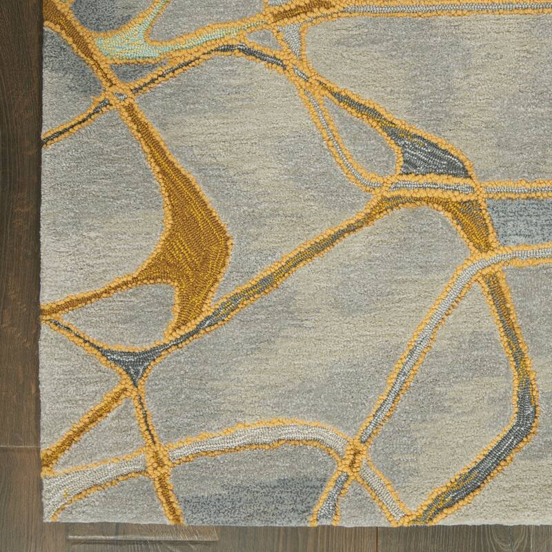Nourison Symmetry Hand-tufted Abstract Area Rug
