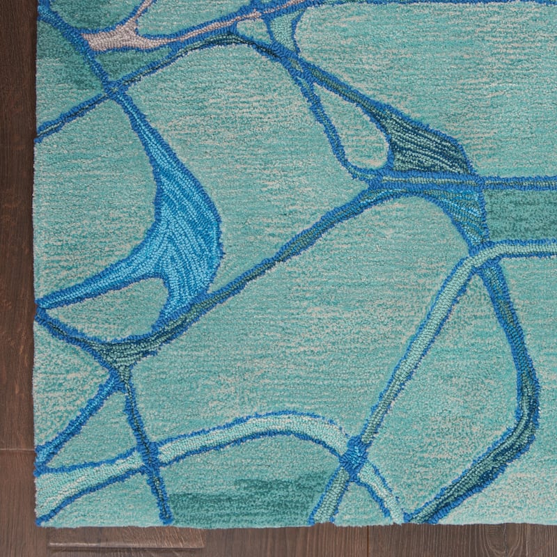 Nourison Symmetry Hand-tufted Abstract Area Rug