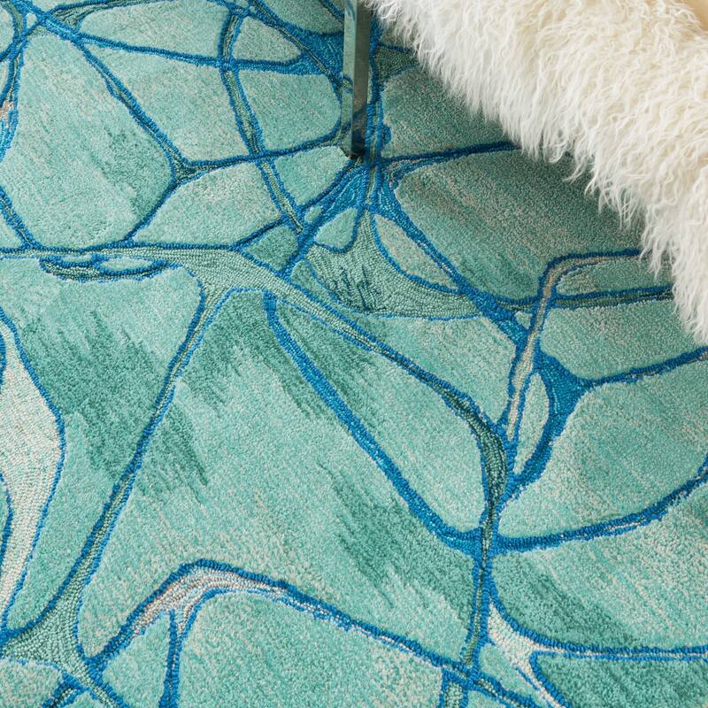 Nourison Symmetry Hand-tufted Abstract Area Rug