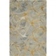 preview thumbnail 9 of 12, Nourison Symmetry Hand-tufted Abstract Area Rug 3' 9" x 5' 9" - Grey/Yellow - Rectangle