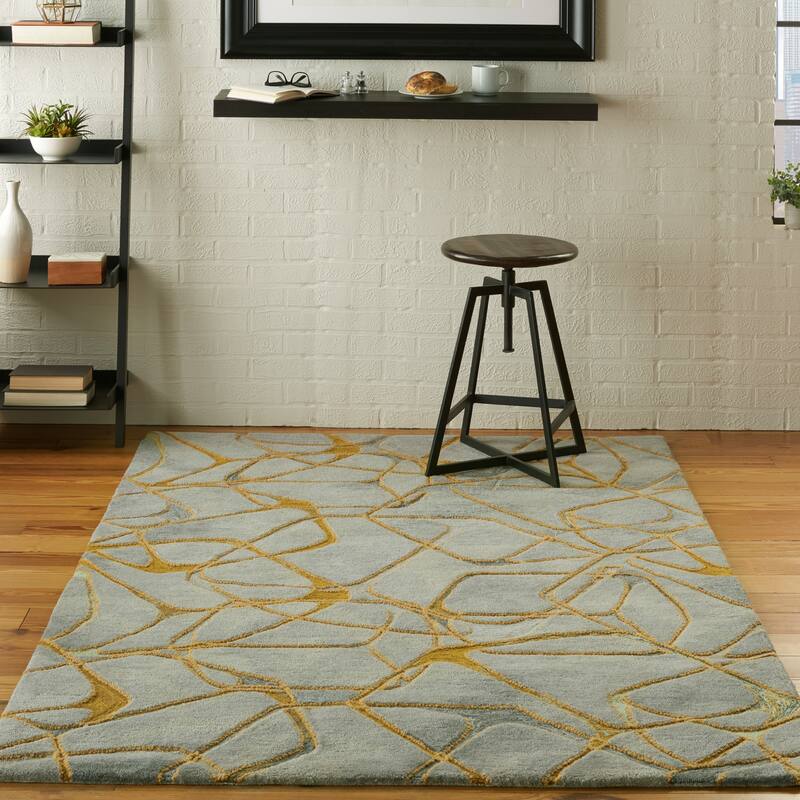 Nourison Symmetry Hand-tufted Abstract Area Rug