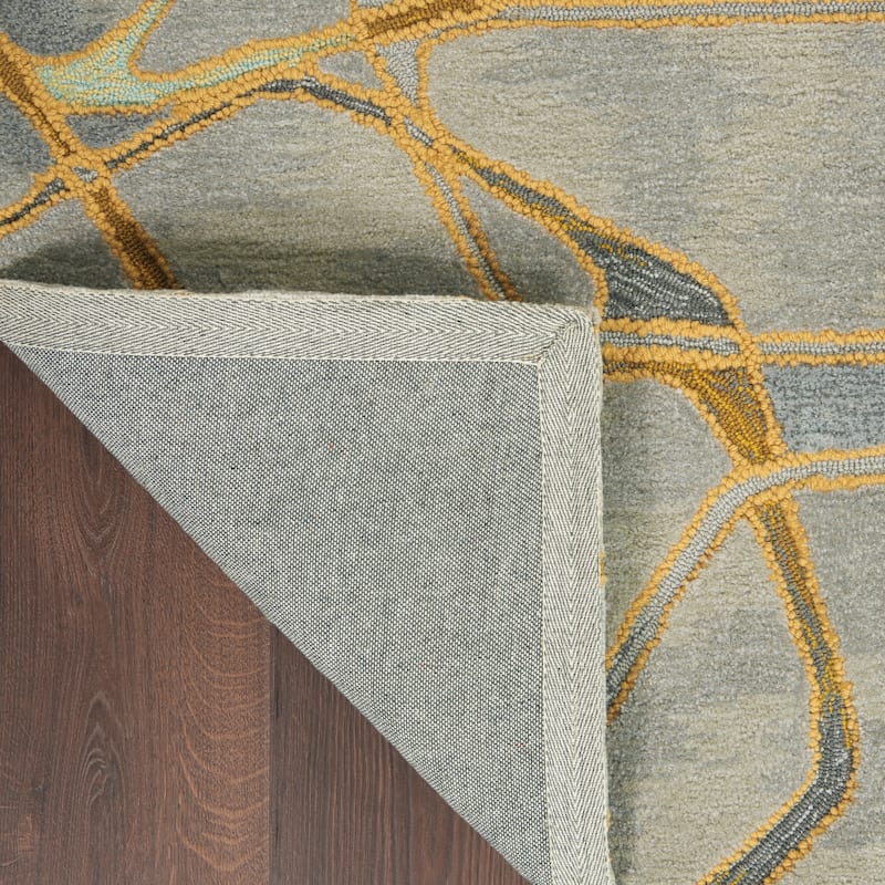 Nourison Symmetry Hand-tufted Abstract Area Rug