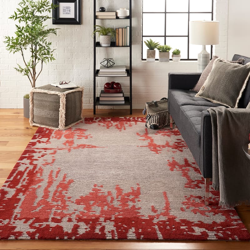 Nourison Symmetry Distressed Area Rug