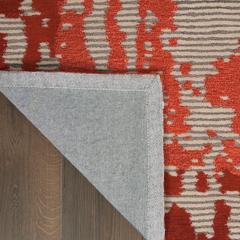 Nourison Symmetry Distressed Area Rug