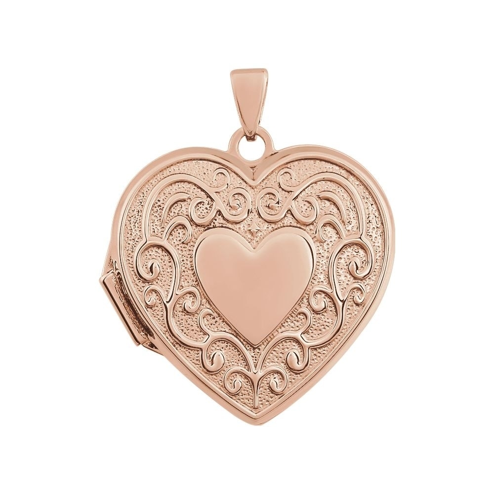 double picture locket necklace