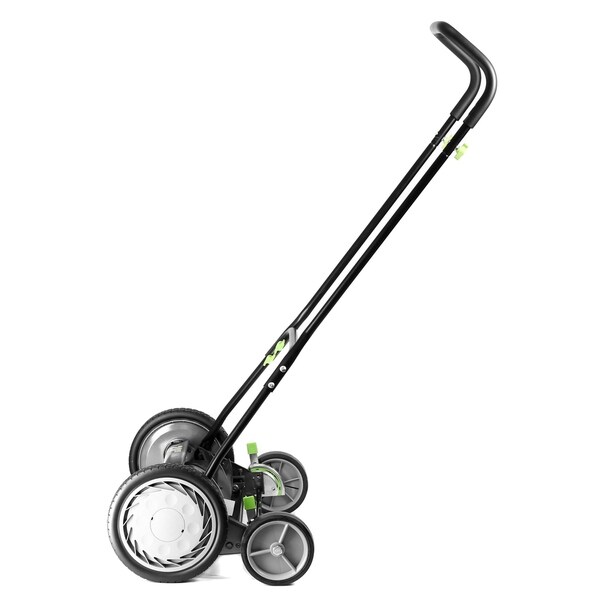 Earthwise 20 Inch Push Reel Mower w Trailing Wheels Bed Bath