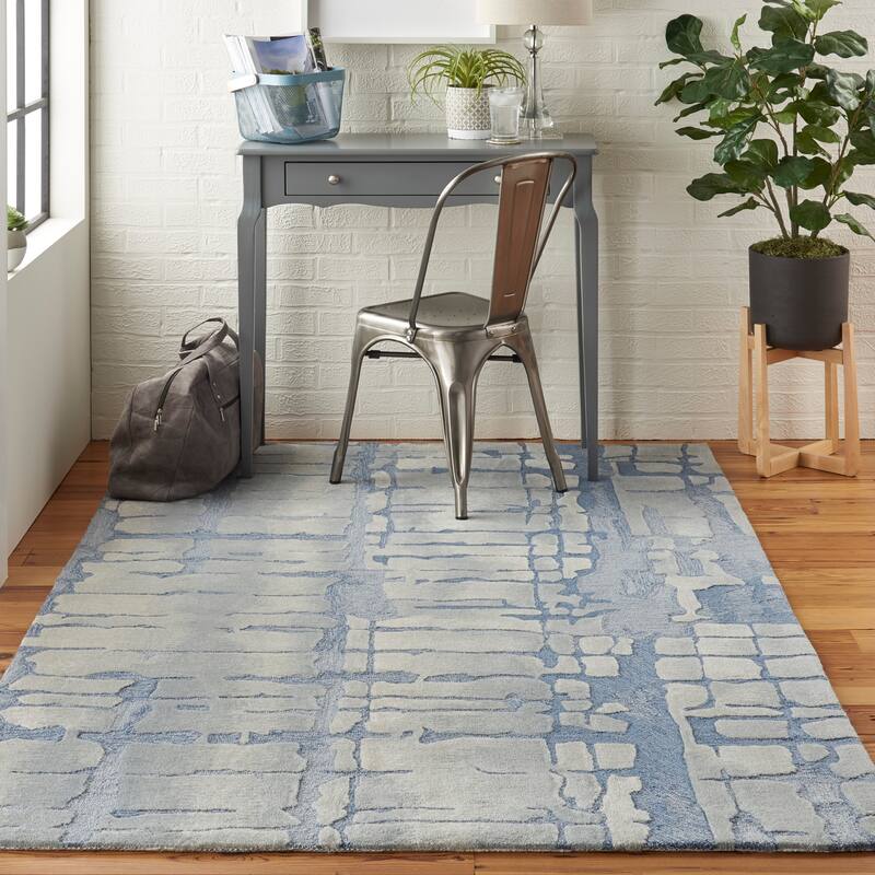 Nourison Symmetry Textured Area Rug