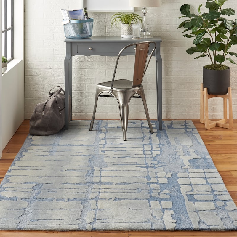 Nourison Symmetry Textured Area Rug