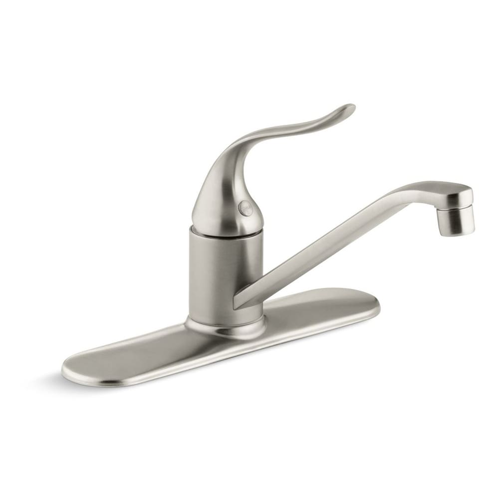 Kohler Cais Three Hole Kitchen Sink Faucet With 8 1 2 Kohler Cais Three Hole Kitchen