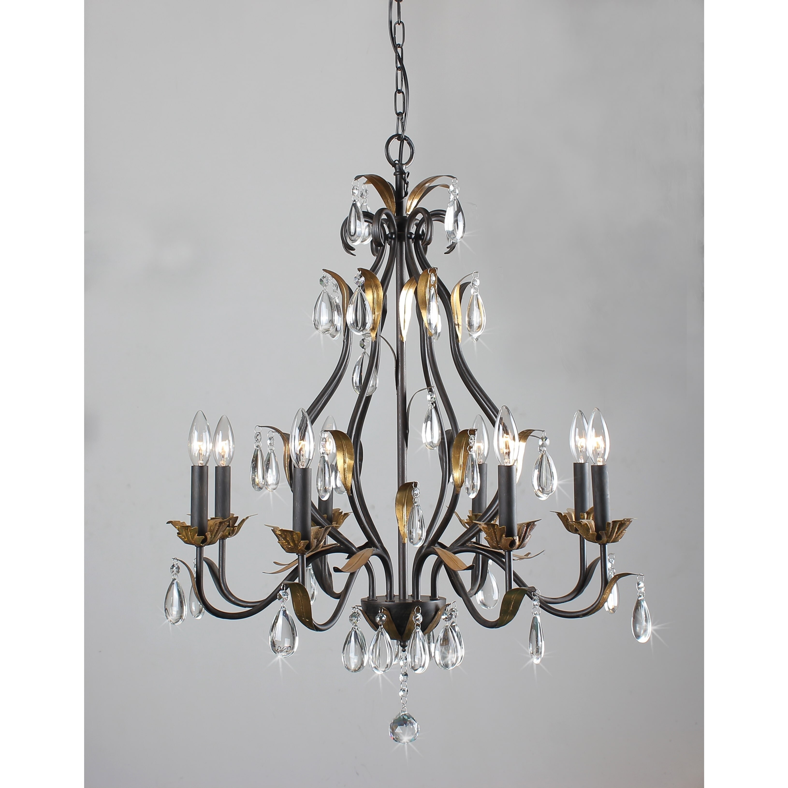 Adhafera 8 factory Light Candle Chandelier