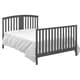 preview thumbnail 16 of 14, Storkcraft Greyson 4-in-1 Convertible Crib and Changer - 2 Open Shelves, Water-Resistant Vinyl Changing Pad with Safety Strap