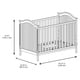 preview thumbnail 5 of 13, Storkcraft Monterey 3-in-1 Convertible Crib - Converts to Toddler Bed and Daybed, 3 Adjustable Mattress Heights