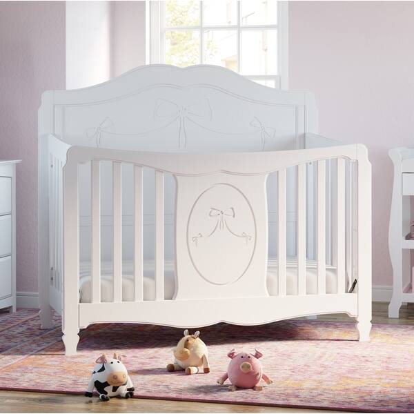 Storkcraft Princess 4 In 1 Convertible Crib Converts To Storkcraft Princess 4 In 1