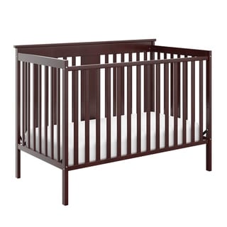 Storkcraft Mission Ridge 4 in 1 Convertible Crib - Adjustable Height Bed for Infant or Toddler