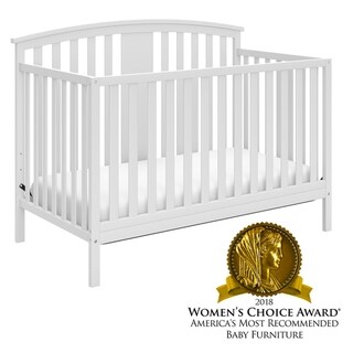 Storkcraft Greyson 4-in-1 Convertible Crib - Converts to Toddler Bed, Daybed, and Full-Size Bed, 3 Adjustable Mattress Heights