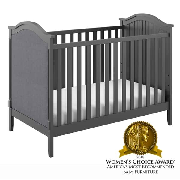 Shop Storkcraft Rosehill Upholstered Convertible Crib Adjustable