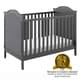 preview thumbnail 16 of 17, Storkcraft Rosehill Upholstered Convertible Crib - Adjustable Height Bed for Infant or Toddler