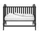 preview thumbnail 13 of 17, Storkcraft Rosehill Upholstered Convertible Crib - Adjustable Height Bed for Infant or Toddler