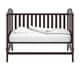 preview thumbnail 6 of 17, Storkcraft Rosehill Upholstered Convertible Crib - Adjustable Height Bed for Infant or Toddler