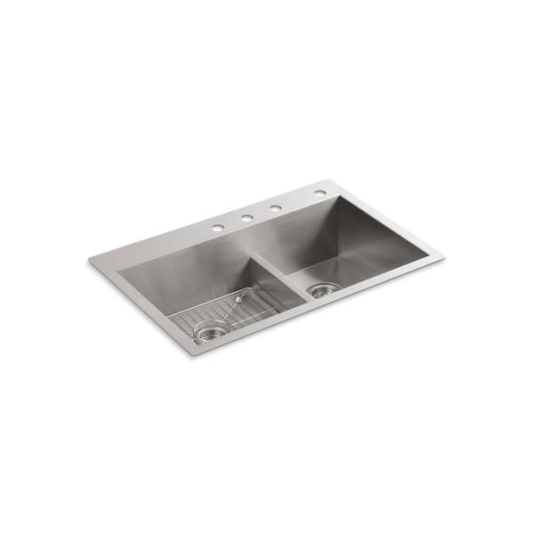 KOHLER Verse Stainless Steel Sink Rack in the Sink Grids & Mats department  at