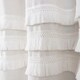 preview thumbnail 4 of 7, Porch & Den Kinney Tassel Shower Curtain