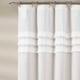 preview thumbnail 3 of 7, Porch & Den Kinney Tassel Shower Curtain