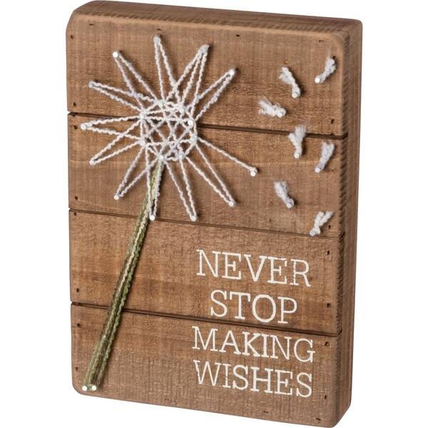 String Art - Never Stop Making Wishes