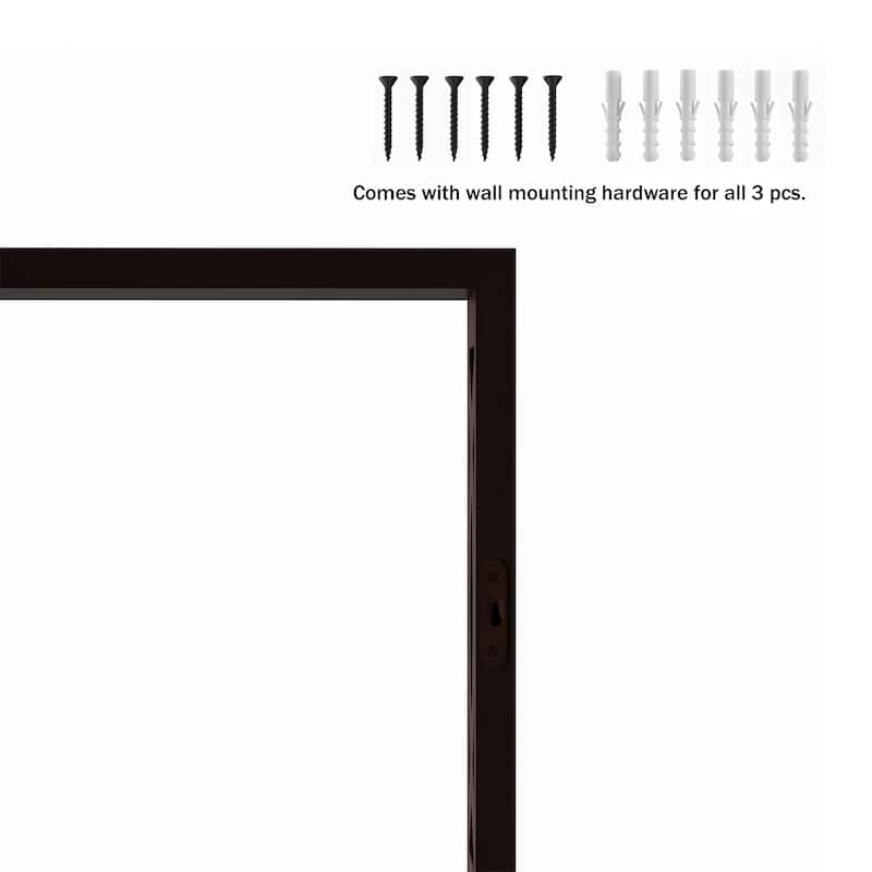 Porch & Den Gala Open Cube Wall Shelf Set with Hidden Brackets