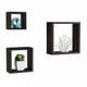 preview thumbnail 9 of 20, Floating Shelves- Cube Wall Shelf Set with Hidden Brackets, 3 Sizes by Lavish Home