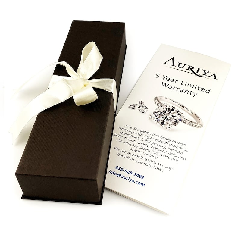 Auriya Men's 14k Gold 12.54ctw Cuban Link Diamond Bracelet 9-inch