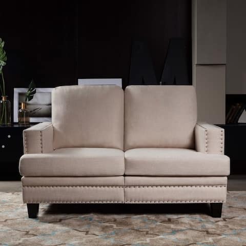 LOKATSE Indoor Accent Upholstery Loveseat Sofa