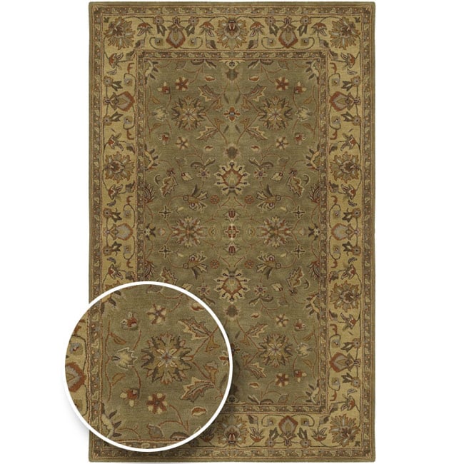 Hand tufted Camelot Collection Wool Rug (4 X 6)