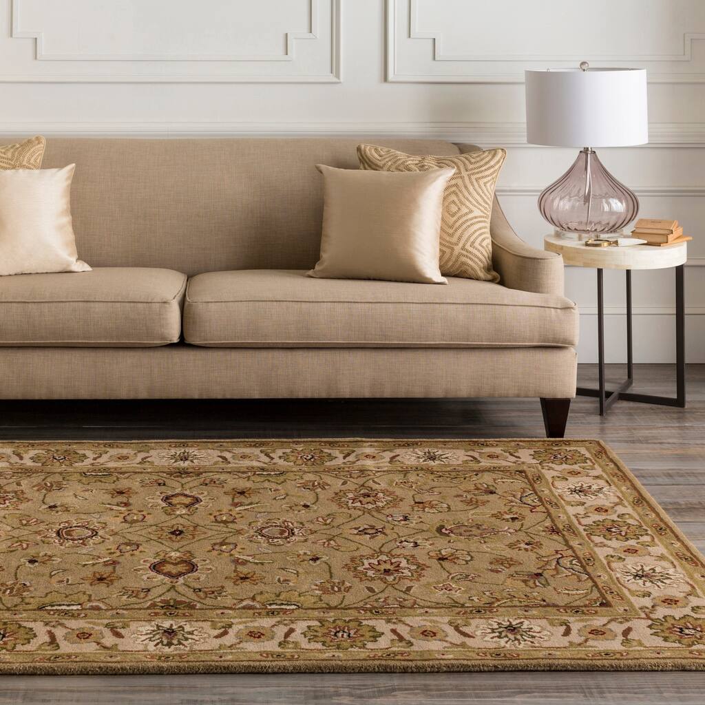 Hand-tufted Camelot Collection Wool Area Rug - 10' x 14' - 10' x 14'