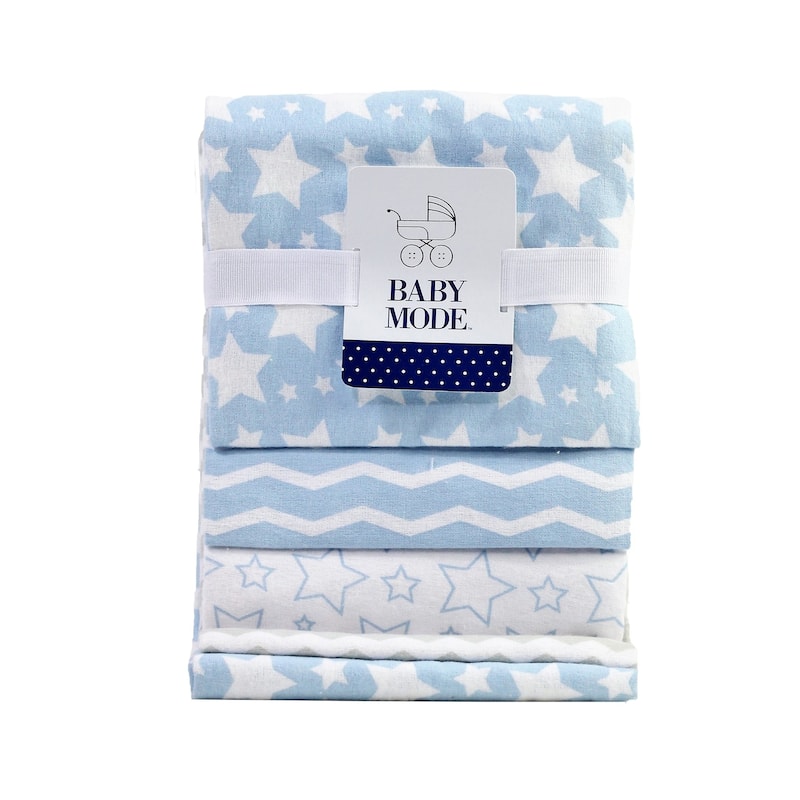 5 Piece Baby Blanket Gift Set