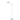 Strick & Bolton Kellen Adjustable White Floor Lamp with Marble Base