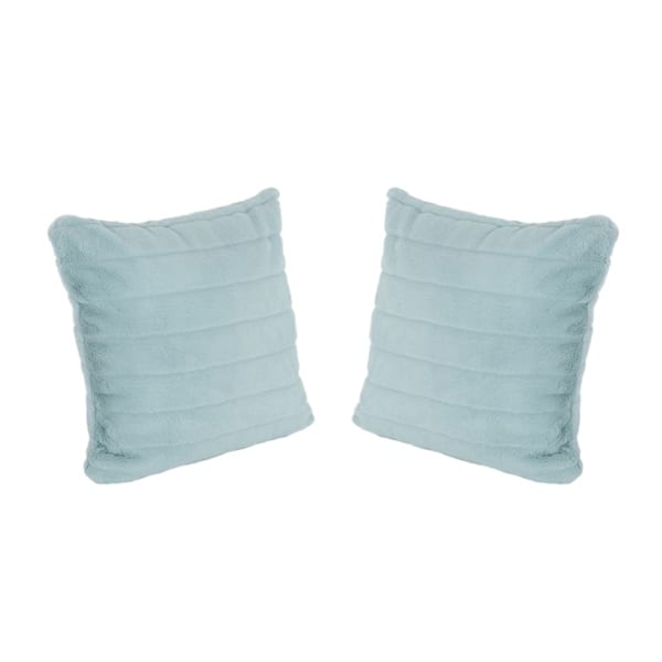 Shop Chevelle Faux Fur Short Hair Pillow Cover Only Set Of 2 By