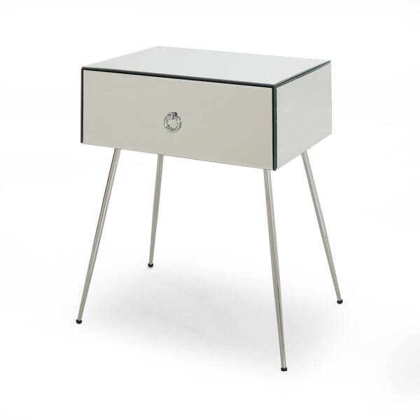 Shop Corregidor Modern Mirrored Accent Table By Christopher Knight Home Overstock 26478698
