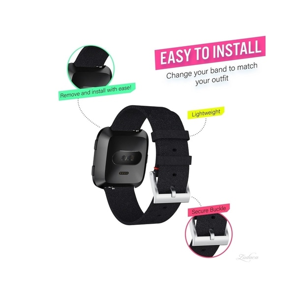 fitbit versa wristband change