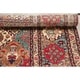 preview thumbnail 13 of 16, Vintage Traditional Tabriz Persian Handmade Wool Area Rug Geometric - 12'10" x 9'9"
