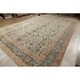 preview thumbnail 14 of 17, Kashan Hand Knotted Wool Vintage Persian Floral Area Rug - 18'2" x 11'4"