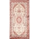preview thumbnail 1 of 15, Hereke Hand Knotted Woolen Vintage Oriental Floral Area Rug - 4'1" x 2'1"
