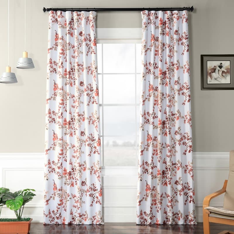 Exclusive Fabrics Room Darkening Curtain Panel Pair (2 Panels)