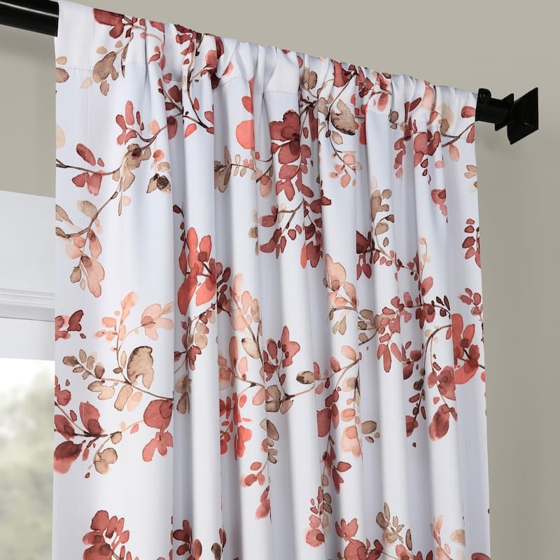 Exclusive Fabrics Room Darkening Curtain Panel Pair (2 Panels)