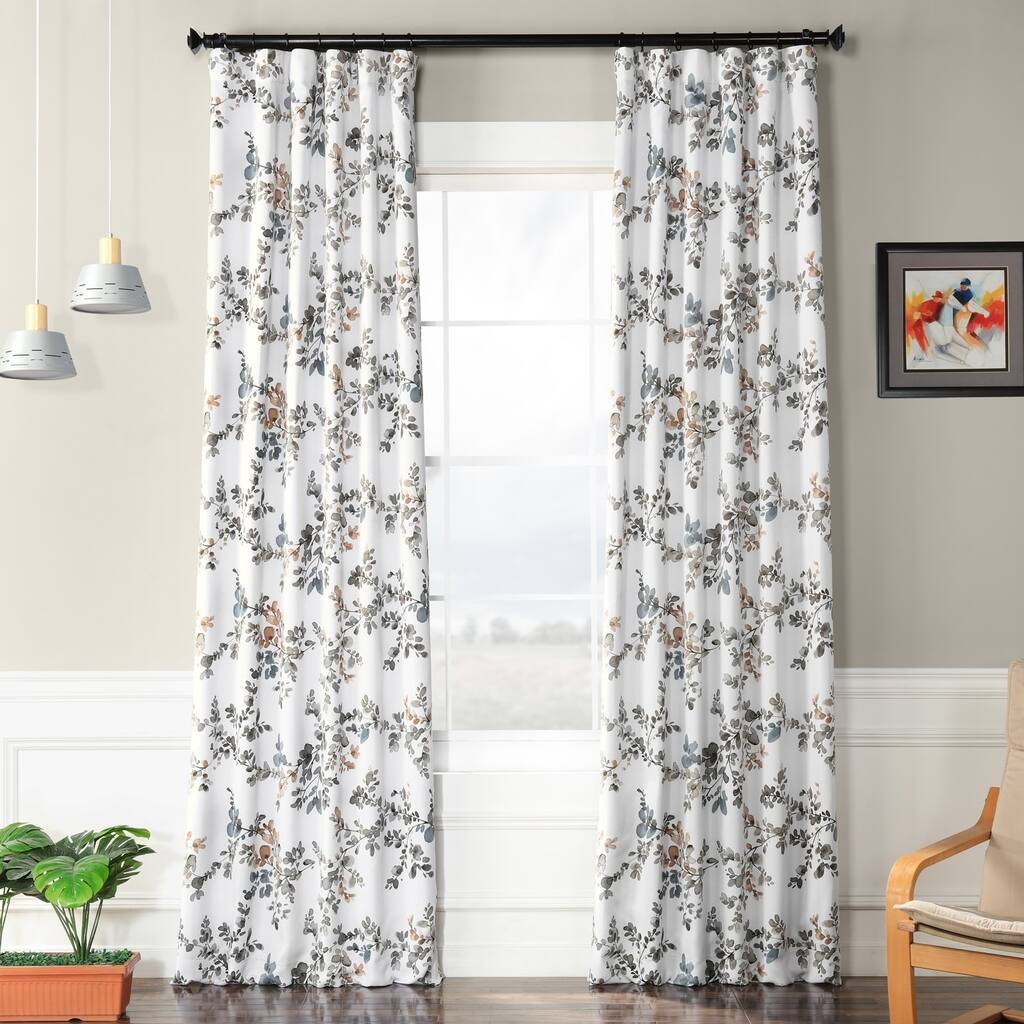 Exclusive Fabrics Room Darkening Curtain Panel Pair (2 Panels)