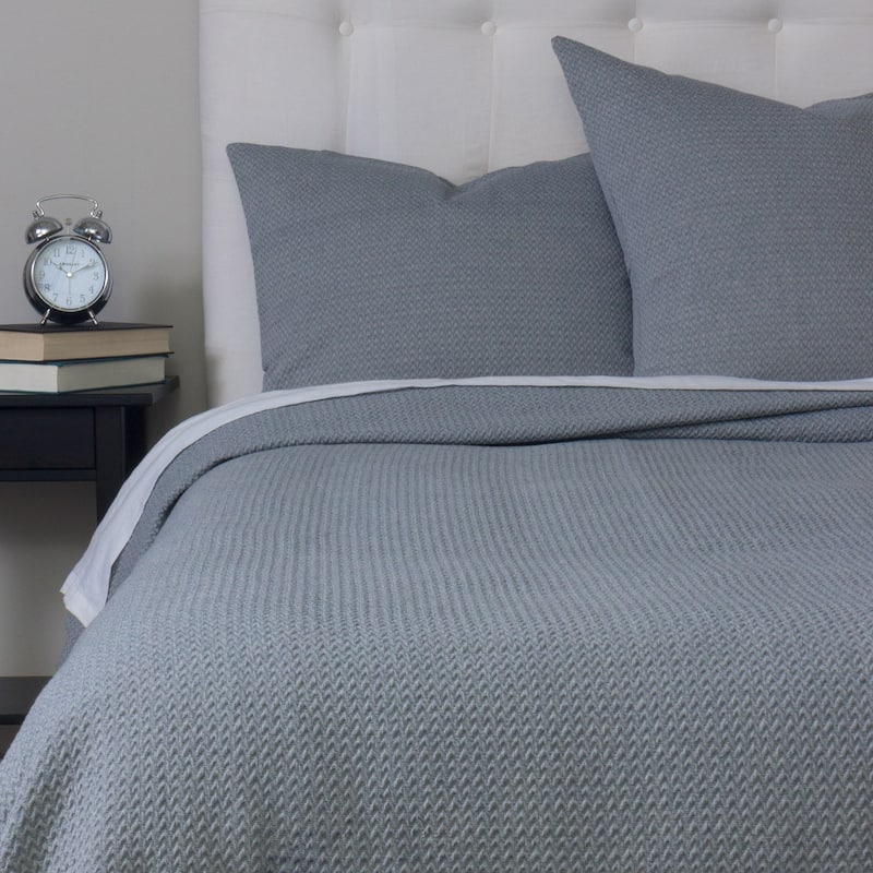 Karen Coverlet - Blue - King