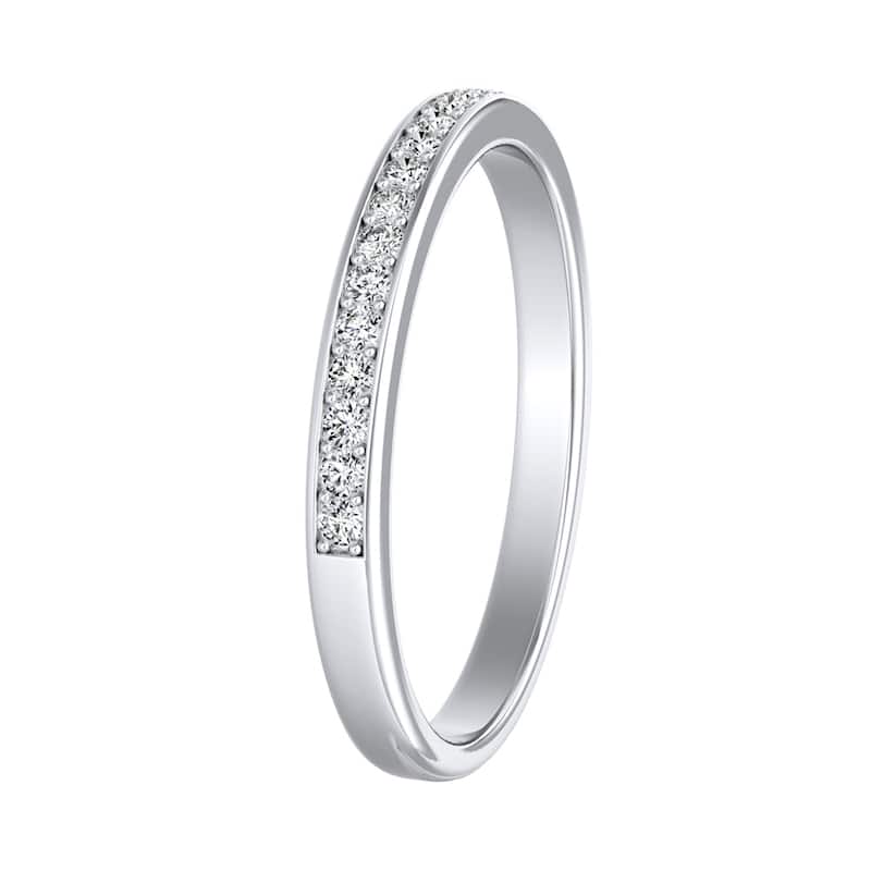 Auriya 1/5ctw Diamond Wedding Band 18k Gold