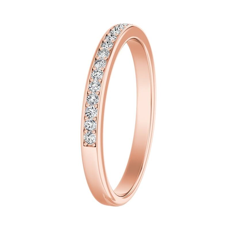 Auriya 1/5ctw Diamond Wedding Band 14k Gold