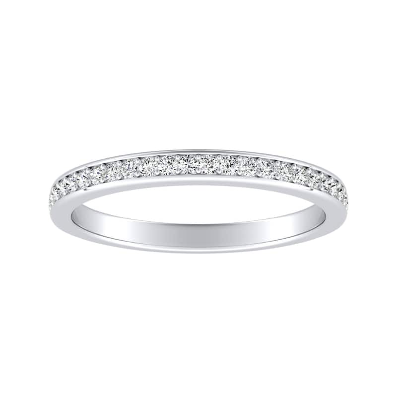 Auriya 1/5ctw Diamond Wedding Band 14k Gold