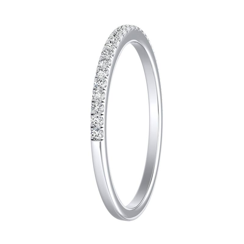 Auriya 1/8ctw Classic Diamond Wedding Band 14k Gold
