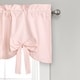 preview thumbnail 7 of 8, Porch & Den Kino Springs Bow Window Curtain Valance - 18"H x 52"W - 18"H x 52"W